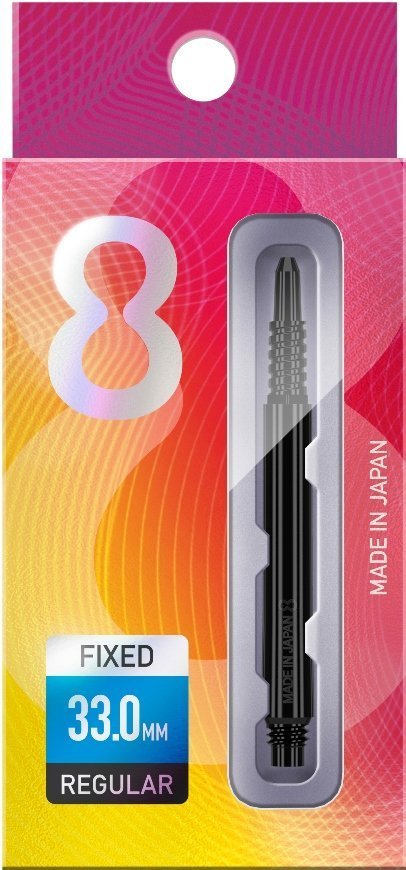 Target 8 Flight Shaft Black Medium