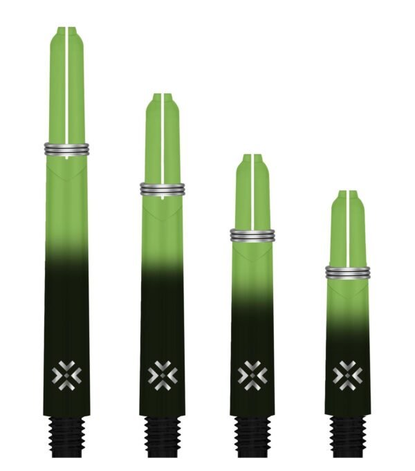 BULLET SHAFTS 48MM BK / GN