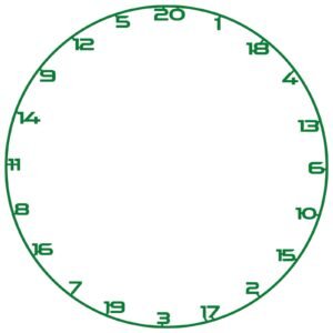 BULLET custom Numberring GREEN