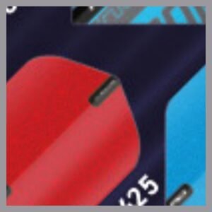 Red Dragon – Hardcore XT Red – Dart Flights – Standard No.2 – 100 Micron