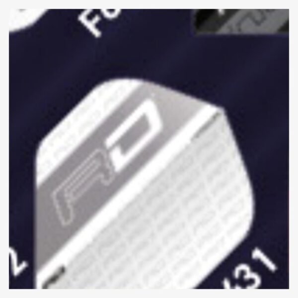 5021921085513_01.jpg Red Dragon – Hardcore XT White & Grey – Dart Flights – Standard No.2 – 100 Micron