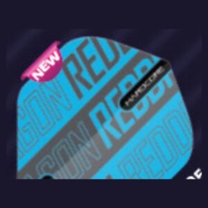 Red Dragon – Hardcore XT Blue & Black – Dart Flights – Standard No.2 – 100 Micron