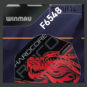 Red Dragon – Jonny Clayton Dragon Red – Dart Flights – Standard No.2 – 100 Micron