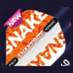 Red Dragon – Peter Wright Snakebite Hardcore Ionic Orange – Dart Flights – Standard No.2 – 100 Micron