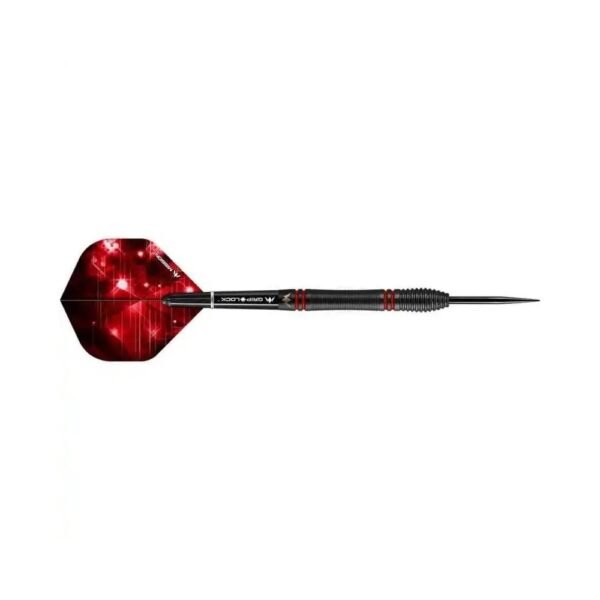 Mission Deep Impact M5 Black/Red 80% – 22 gram – Steeltip Dartpijlen
