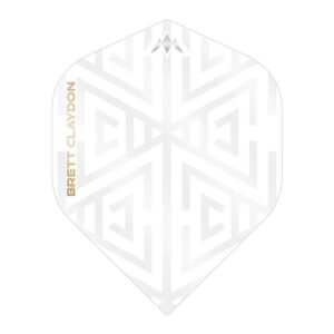 Mission – Brett Claydon – Dart Flights – No.2 – 100 Micron White