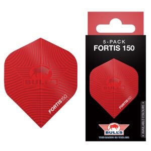 Bull’s Flights Fortis 150 nr.2 Red 5 Pack