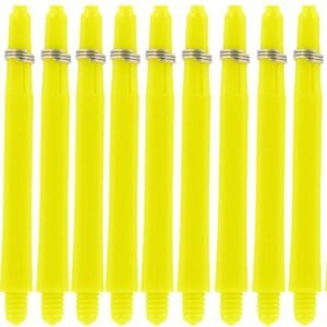 bulls Nylon Shafts +ring Short Yellow (5-pack)