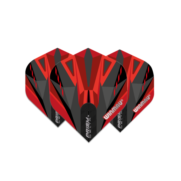 Winmau Prism Delta Flight STD Black Red