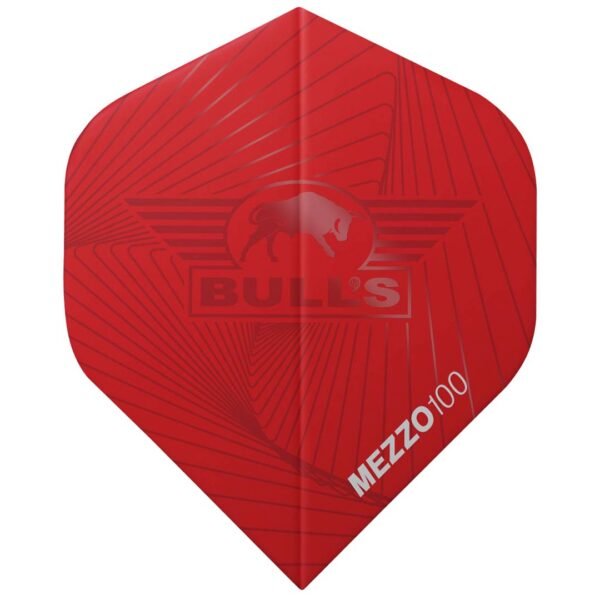 Bull’s Flights Mezzo 100 nr.2 Red 5 Pack