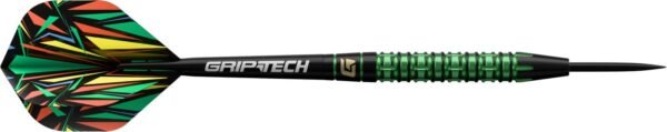 GOAT ATHLETE BLACK GREEN – Dartpijlen – 25 Gram
