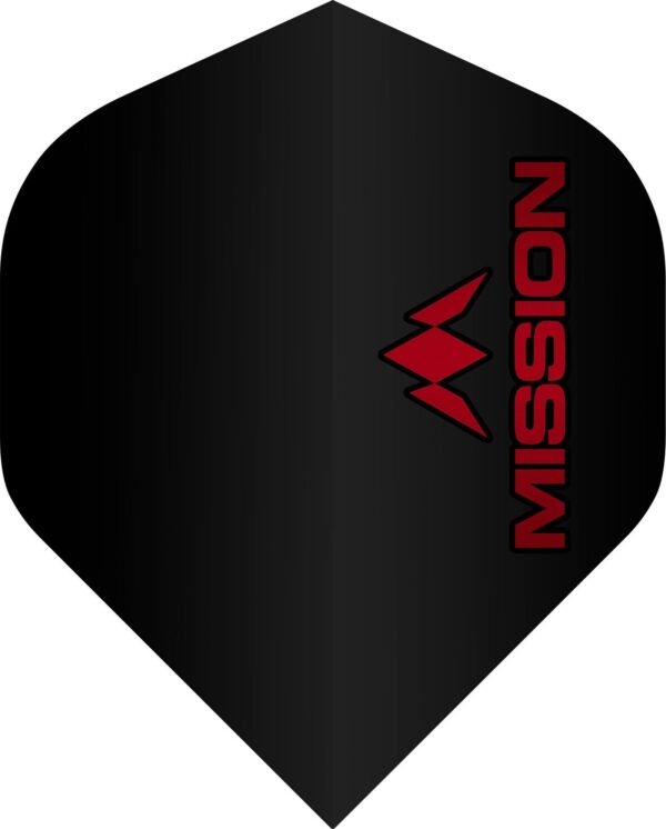 Mission-Flight-Logo-Dart-Flight-Red.jpg Mission LOGO Flights STD nr 2 Red