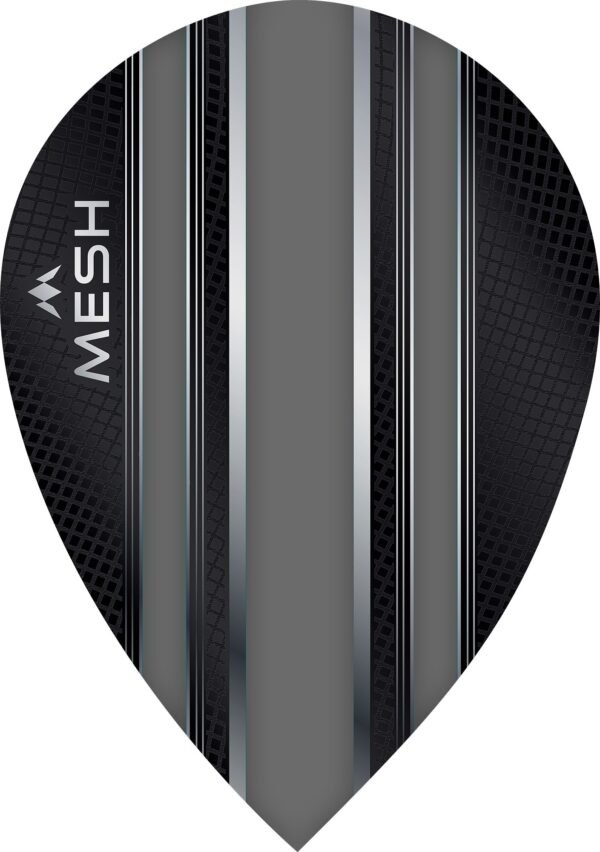 Mission-Flight-Mesh-Pear-Smokey.jpg Mission – Mesh – Dart Flights – PEAR – Grey