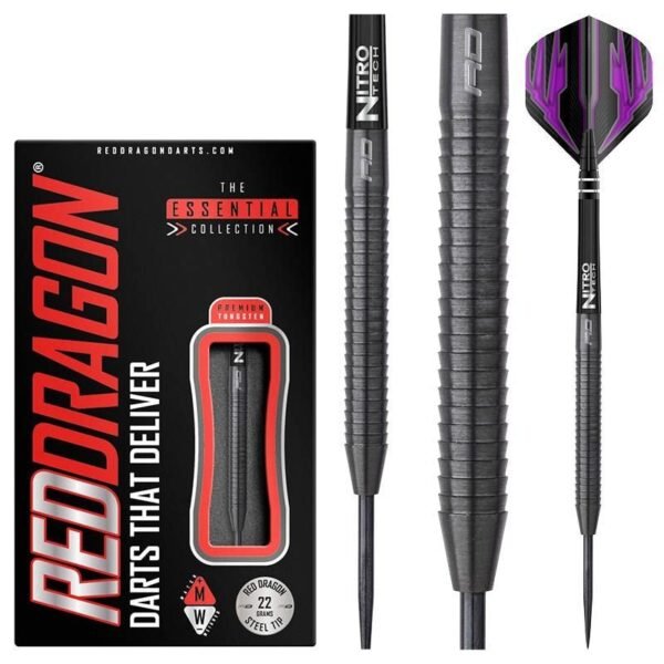 Razor_Edge_Black_22g_-_Image_1.jpg Red Dragon Razor Edge Black v5 85% Tungsten Darts 24 Gram
