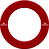 Mission Dartbord Surround Logo Rood