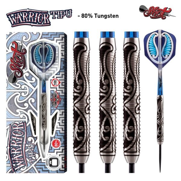 Shot Warrior Tipu 80% Tungsten Darts 25 gram