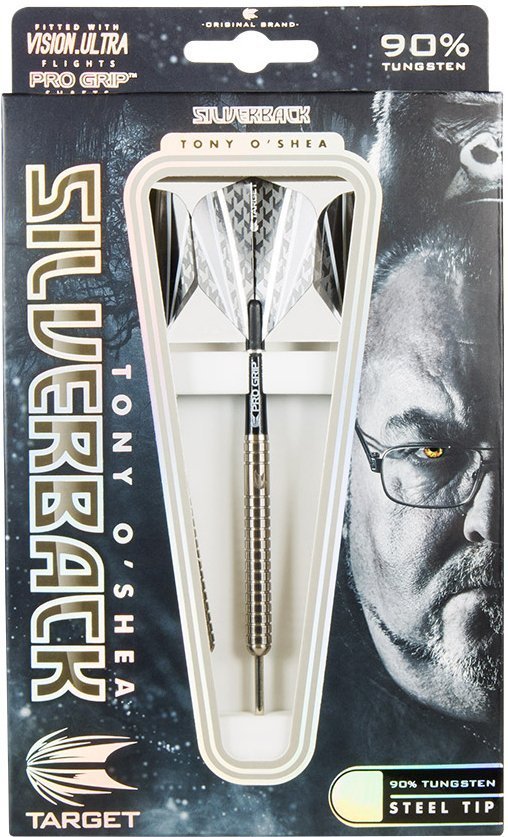 Target Tony O’shea 90 % Gen 2 .  90% Tungsten 26 gram darts