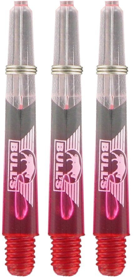 bulls Nylon Shafts X-RAY Medium Red
