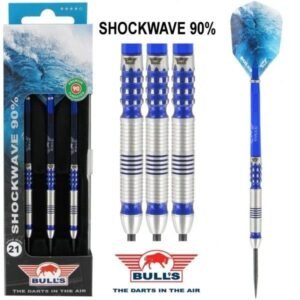 bulls Shockwave 90% Tungsten Darts 23 Gram
