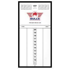 bulls Styreen Schrijfbord 60 x 30 cm Zwarte Rand
