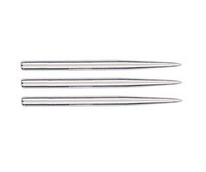 D/K Steel Points 38 mm Silver