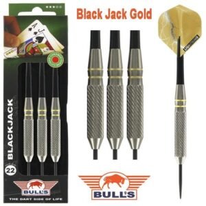 bulls Blackjack Gold Brass Darts 20 Gram