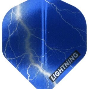 dartflight_mc-kicks_lightning_mt006.jpg McKicks Metallic Lightning STD 100 micron Blue