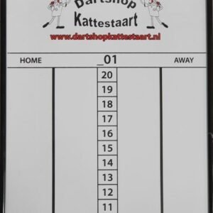 dnmore Styreen Schrijfbord 45 x 30 cm Zwarte Rand