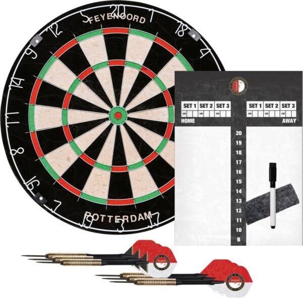 FEYENOORD-Startset-Dartbord