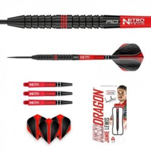 Red Dragon Jamie Lewis 90% Tungsten 25 gram Darts