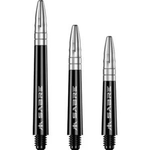 mission-mission-sabre-black-base-silver-dart-shaft-1.webp Mission Sabre Dart Shafts – Inbetween – Black – Silver Top
