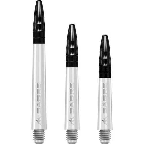 Mission Sabre Dart Shafts – Inbetween – White – Black Top
