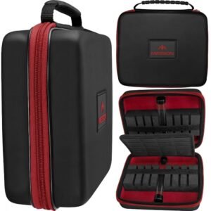Mission Freedom Luxor Darts Case Red