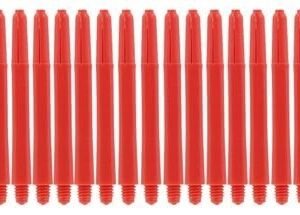 dnmore Nylon Shafts Rood Medium (multiverpakking)