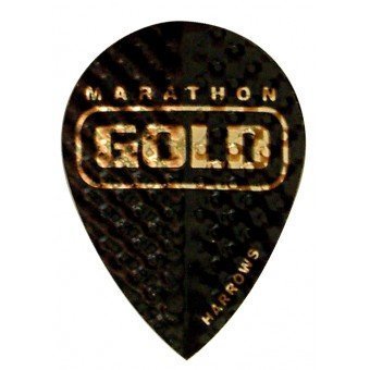 Harrows Flights Marathon Gold PEAR Black