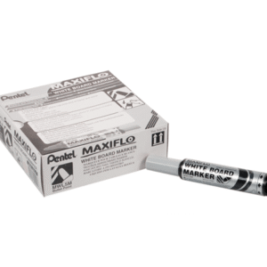 Pentel Maxiflow Whiteboard Marker Doos van 12 Stuks