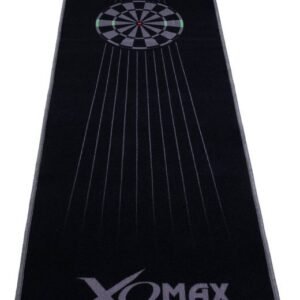 qd2400040-1.jpg XQ Max Carpet Dart Mat 237cm x 60cm Zwart / Groen
