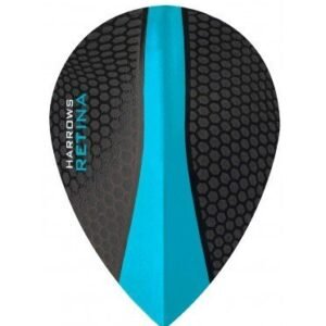 Harrows Flights STD Retina Blue Pear