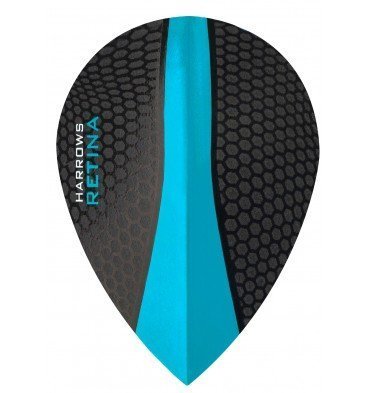 retina-pear-blue.jpg Harrows Flights STD Retina Blue Pear