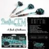 Shot Pacific Gem 1 90% Tungsten Darts 23 Gram Front Weighted