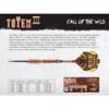 Shot Totem 3 85% Tungsten Darts 25 Gram