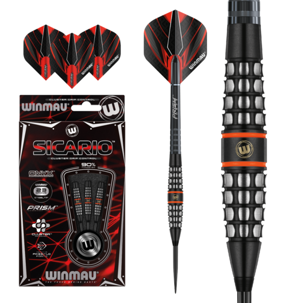 Winmau Sicario 90% tapered Darts 23 Gram