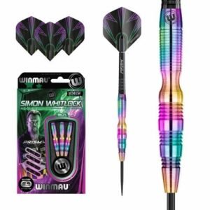 Winmau Simon Whitlock Rainbow 90% Tungsten Darts 22 gram