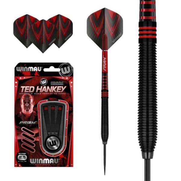 Winmau Ted Hankey Onyx 90% Darts 24 Gram