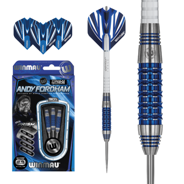 winmau-winmau-andy-fordham-90-special-edition.png Winmau Andy Fordham SE 90% Tungsten Darts 24 gram