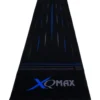 XQ Max Carpet Dart Mat 285cm x 80cm Zwart / Blauw